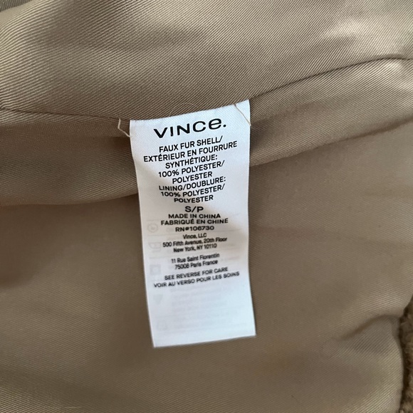 Vince cozy faux fur jacket! - Picture 4 of 4